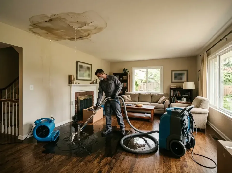 attic-pipe-burst-ceiling-drip-008 — frequently asked questions, Water Damage Restoration & Carpet Care in Maquoketa, IA